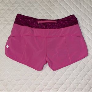 speed up lululemon shorts
